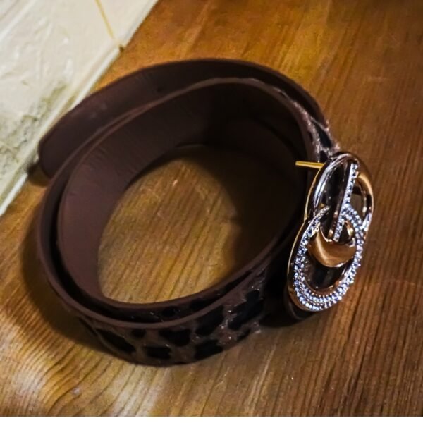 Women's Buckle Skinny Belt