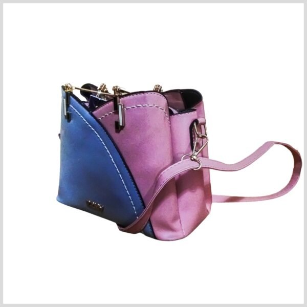 Crossbody Purse Pink Blue