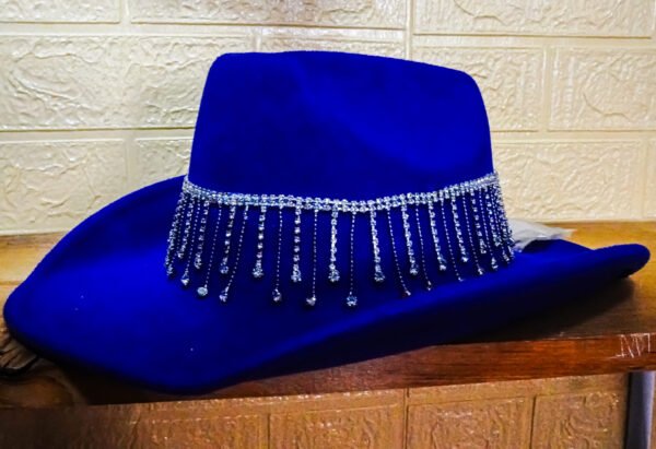 Women's elegant cowgirl hat